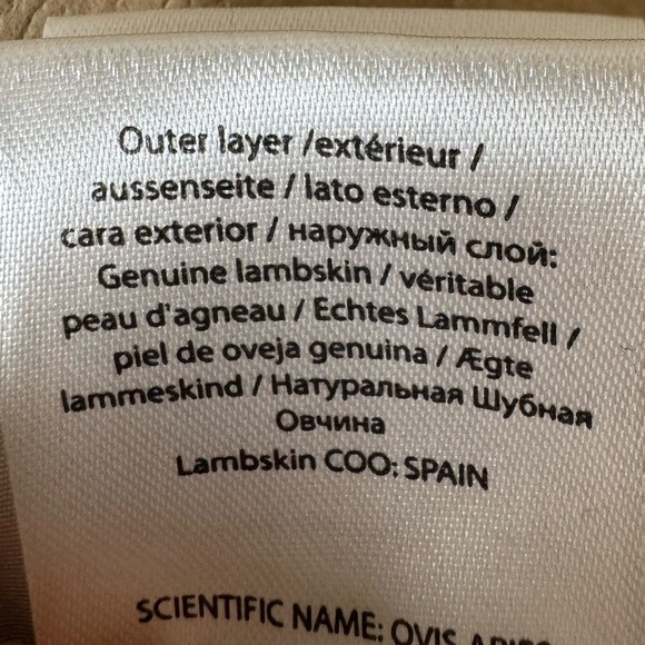 REMAIN BIRGER CHRISTENSEN Isabella Belted Lambskin Shearling Coat EU36 US4 NWT - Picture 14 of 16